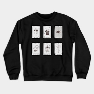 Tarot Cards Set Crewneck Sweatshirt